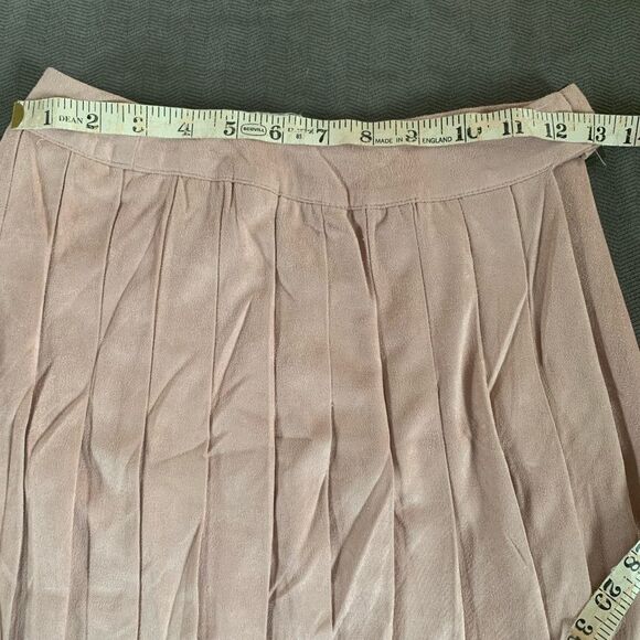 Indikah mini faux suede pleated wrap around skirt - Picture 7 of 7